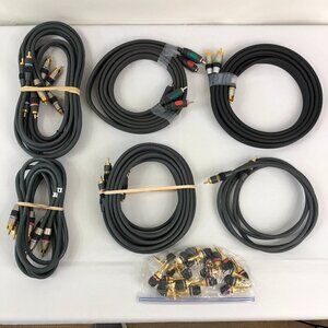 Monster Video And Audio Cables Different Lengths With Extra Ends